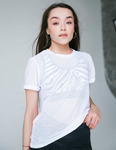  T-shirt mesh white