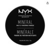 NYX PROFESSIONAL MAKEUP Mineral Matte Finishing Powder, Loose Setting Powder - Light/Medium