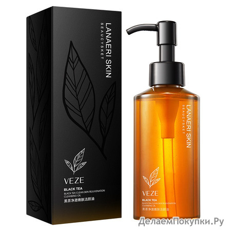         VEZE BLACK TEA CLEAN SKIN REJUVENATION CLEANSING OIL, 150 .