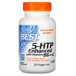 Doctor's Best, 5-HTP, Enhanced with Vitamins B6 & C, 120 Veggie Caps