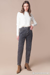 Эластичные джинсы mom-fit Цвет: серый Артикул: D54.212 Размер 46