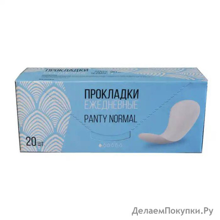 Ежедневные прокладки Panty Normal Эконом, 20 шт.