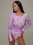  Feline Long Sleeve Violet