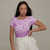  Feline Short Sleeve Violet