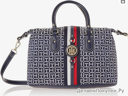 Tommy Hilfiger Women's Jaden Satchel Crossbody Bag