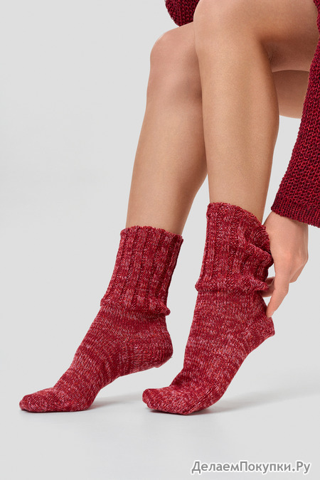 Носки – Н11 бордовый