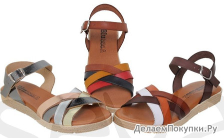 Blusandal SANDALIA SENORA PIEL 235BLU