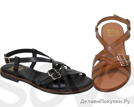 Blusandal SANDALIA SENORA PIEL 80102BLU