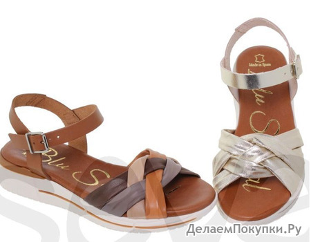 Blusandal SANDALIA SENORA PIEL 904BLU-
