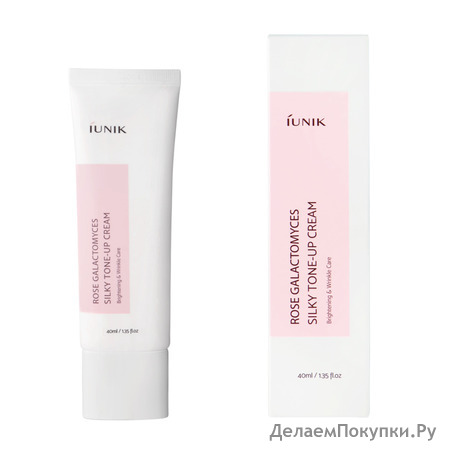  IUNIK         Rose Galactomyces Silky Tone Up Cream, 40 