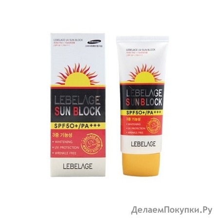 LEBELAGE     UV Sun Block SPF50+/PA+++, 70 