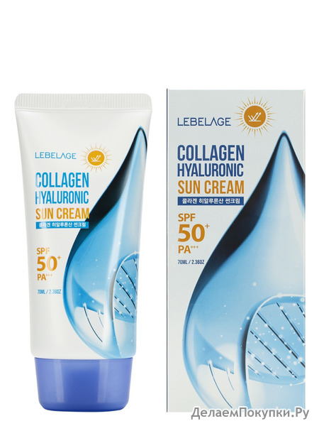 LEBELAGE         Collagen Hyaluronic SPF 50+ +++, 70 