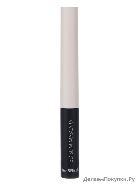 THE SAEM       3D SLIM Saemmul Mascara Black, 4 
