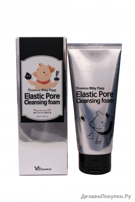Elizavecca -     Milky Piggy Elastic Pore Cleansing Foam, 120 