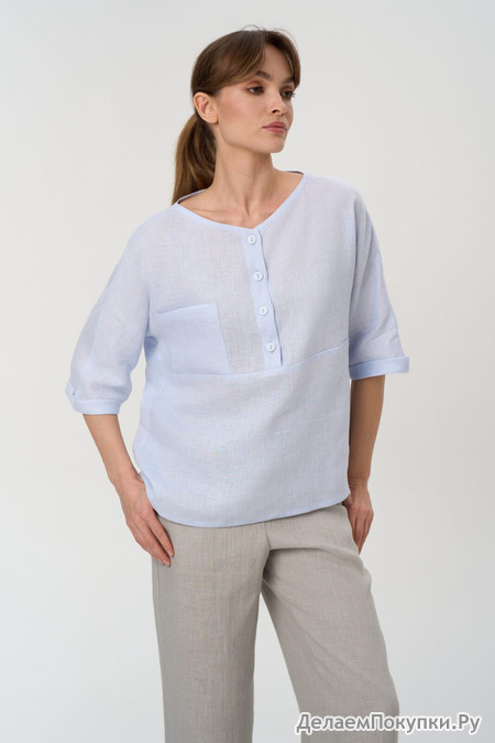 Джемпер — Д290Т светло-голубой