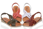 Blusandal SANDAL WOMAN LEATHER 24925BLU